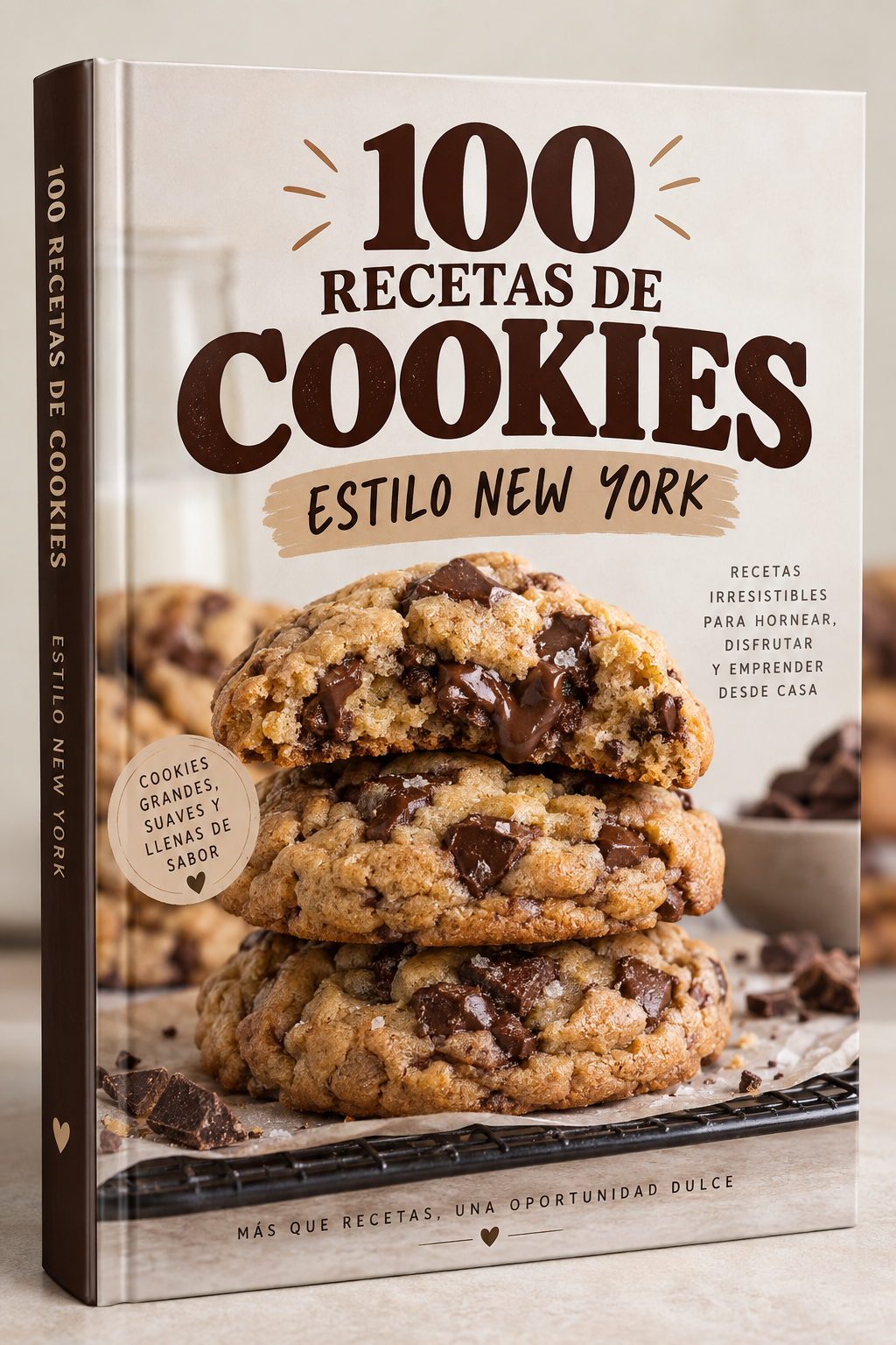 100 RECETAS DE COOKIES ESTILO NEW YORK